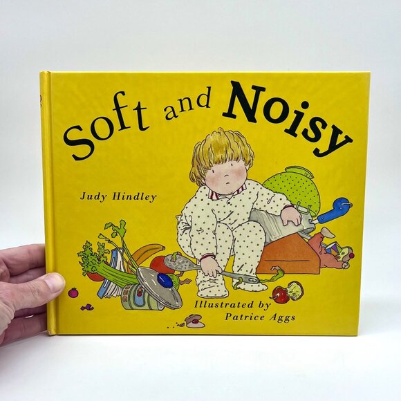 Soft and Noisy Judy Hindley First Edition 1992 Vintage Children’s Picture Book - Picture 1 of 6